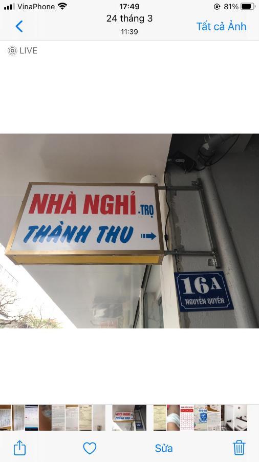 Nha Nghi Thanh Thu Hanoi Exteriör bild